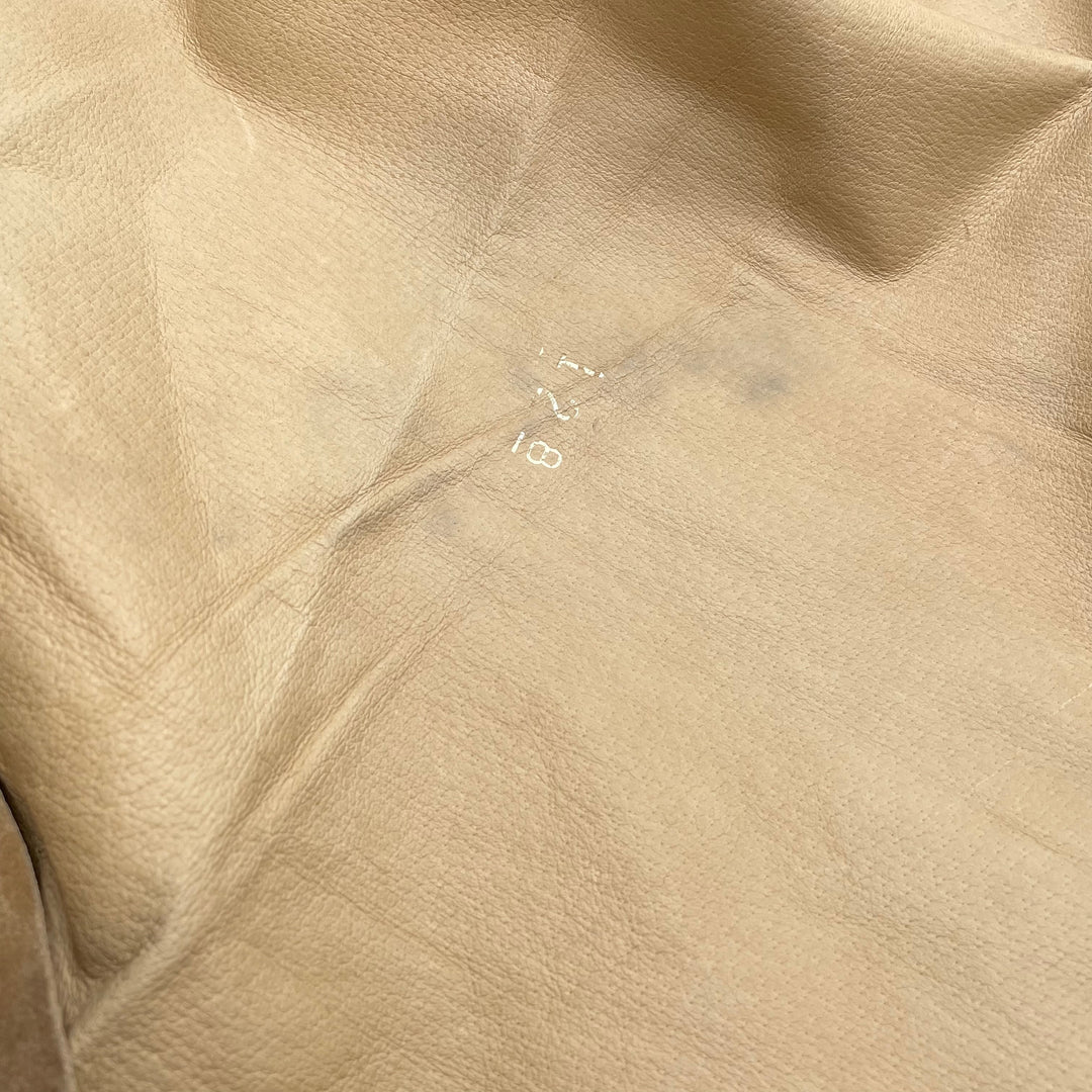 Long Lasting - Single Side Suede Leather Woven - Light Beige - 0.9M Bundle