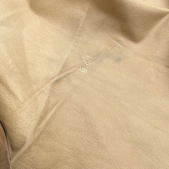 Long Lasting - Single Side Suede Leather Woven - Light Beige - 0.9M Bundle
