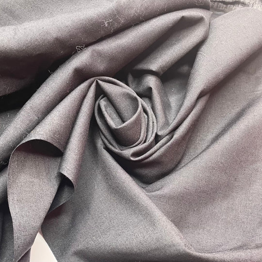 Line Up - Cotton Woven - Black - 2M Bundle