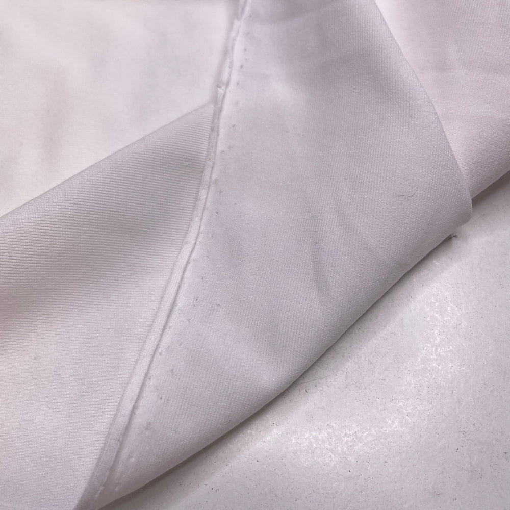 Cloud Fluff - Jersey Synthetic Knit - White - 1.1M Bundle
