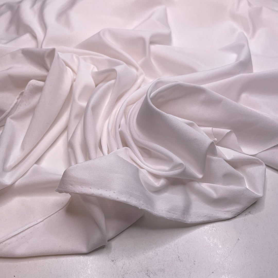 Cloud Fluff - Jersey Synthetic Knit - White - 1.1M Bundle