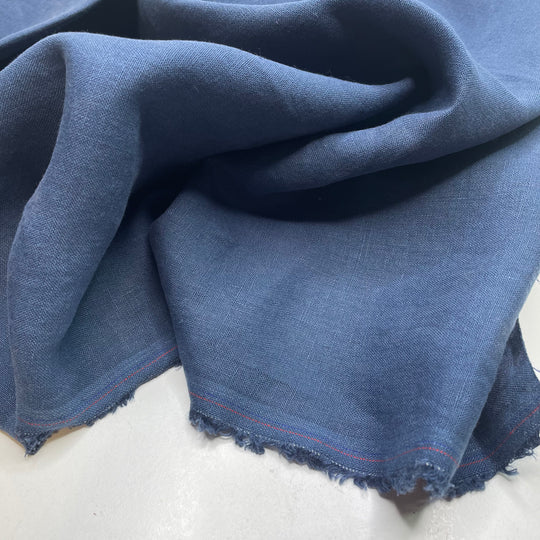 Shark Diving - Linen Woven - Blue - 1.5M Bundle