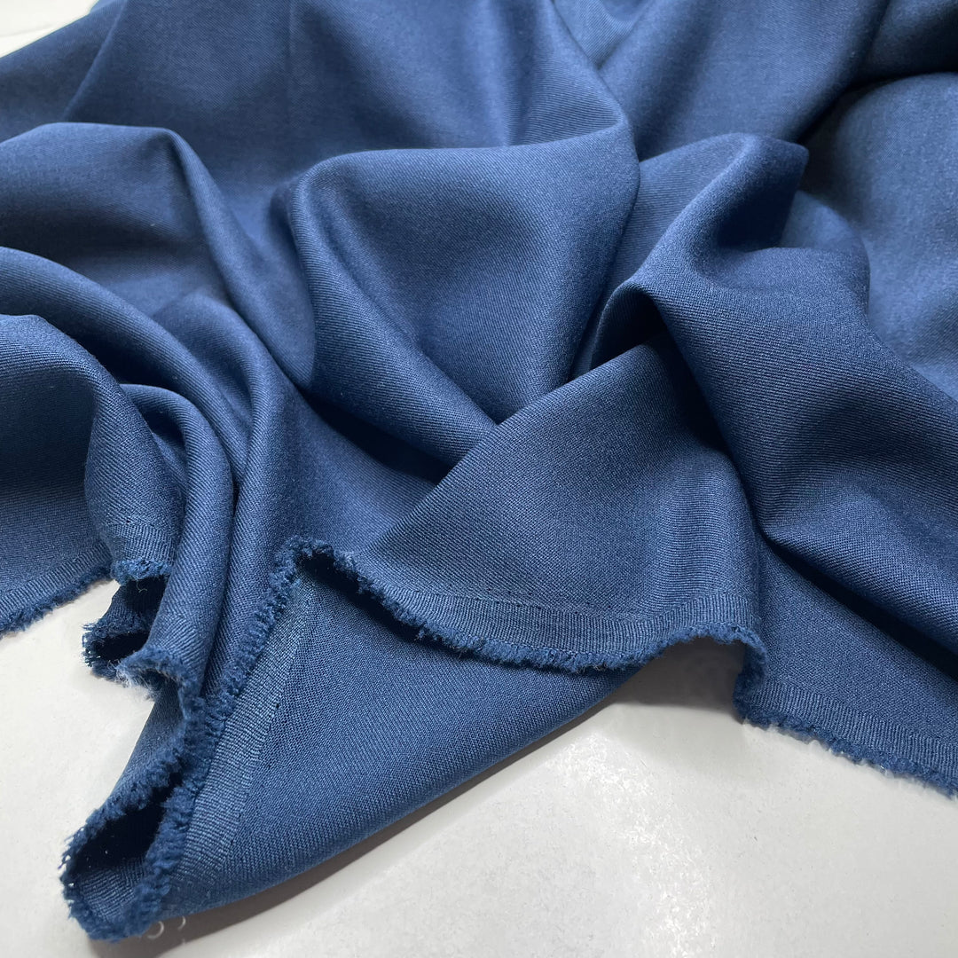 Walk This Way - Twill Weave Acrylic Blend Woven - Navy - 2M Bundle