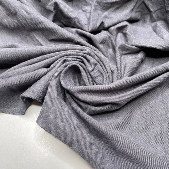 Falling Into You - Modal Blend Knit - Dark Grey - 1.6M Bundle