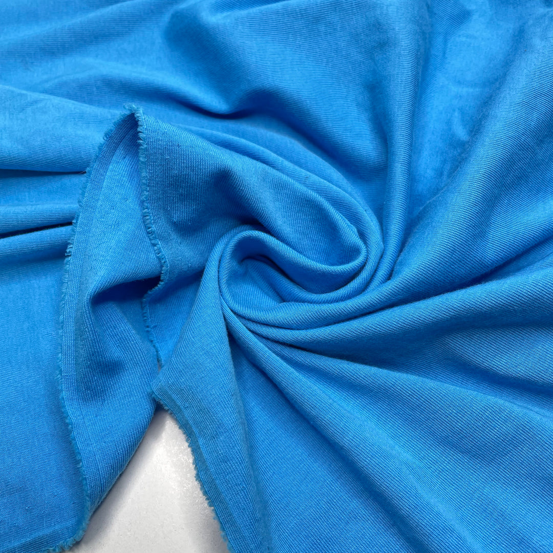 Big Gulp Dribble - Rib Knit Cotton Blend Knit - Blue - 2M Bundle