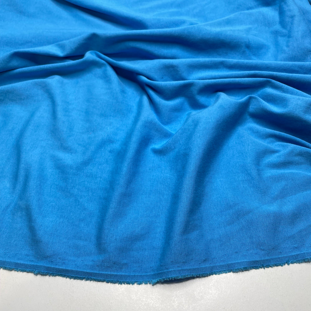 Big Gulp Dribble - Rib Knit Cotton Blend Knit - Blue - 2M Bundle