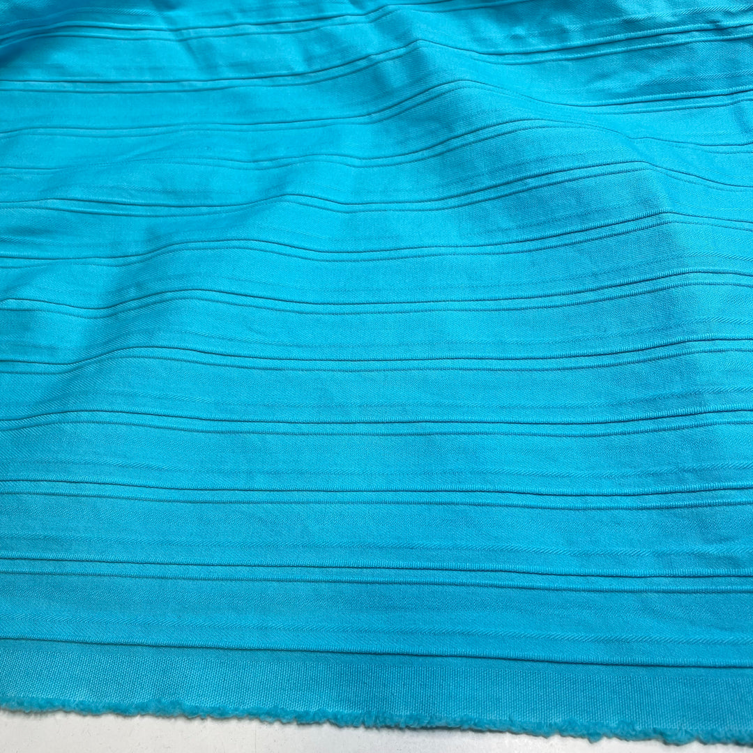 UB - Aqua Rain - Cotton Woven - Blue Stripes - 2.5M Bundle