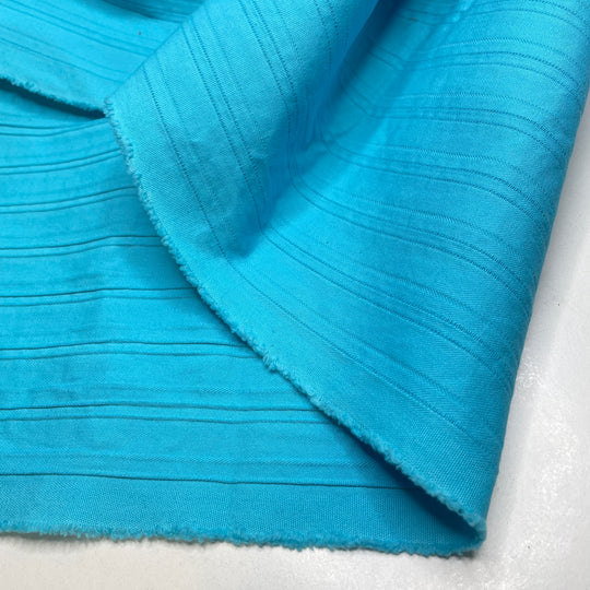 UB - Aqua Rain - Cotton Woven - Blue Stripes - 2.5M Bundle