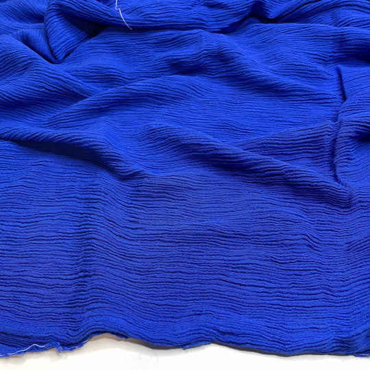 UB - Tidal Wave - Crinkle Cotton Woven - Blue - 3.2M Bundle