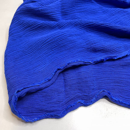 UB - Tidal Wave - Crinkle Cotton Woven - Blue - 3.2M Bundle