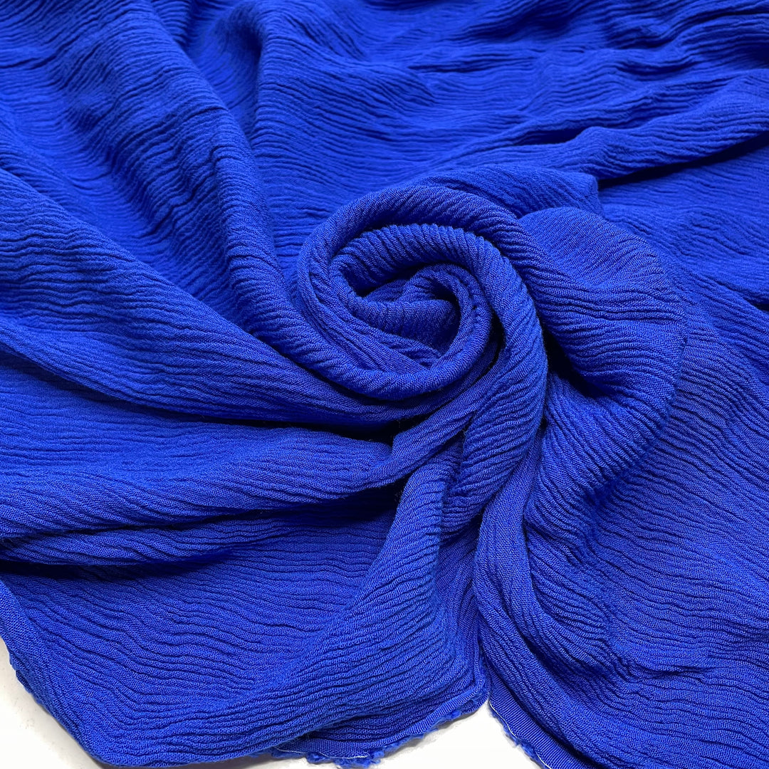 UB - Tidal Wave - Crinkle Cotton Woven - Blue - 3.2M Bundle