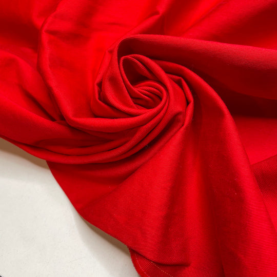UB - Boldly Go - Twill Weave Cotton/Poly Woven - Red - 1.45M Bundle
