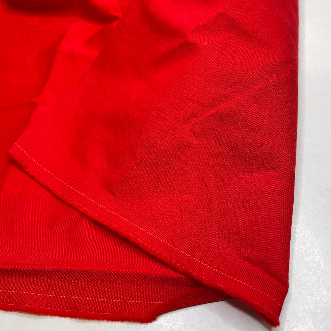 UB - Boldly Go - Twill Weave Cotton/Poly Woven - Red - 1.45M Bundle