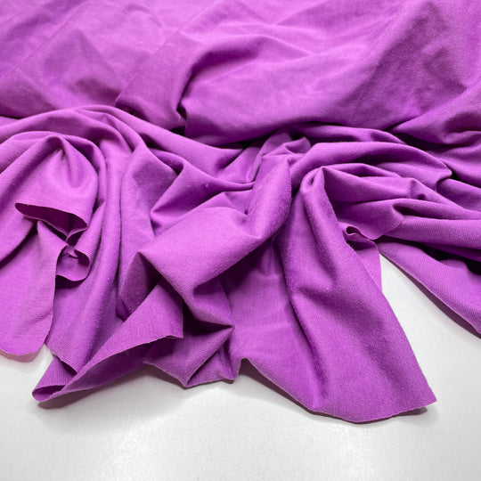 Flower Arranging - Jersey Polyester Blend Knit - Light Purple - 1.95M Bundle