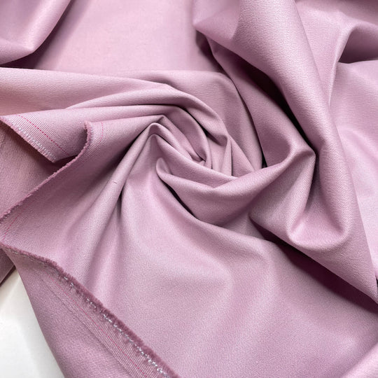 Rose On The Grave - Twill Weave Cotton/Spandex Woven - Pink - 2.2M Bundle