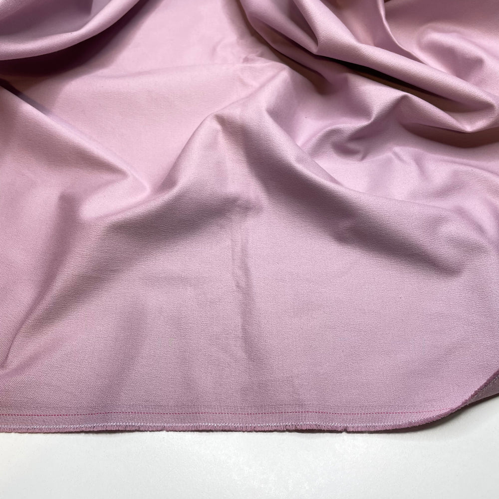 Rose On The Grave - Twill Weave Cotton/Spandex Woven - Pink - 2.2M Bundle