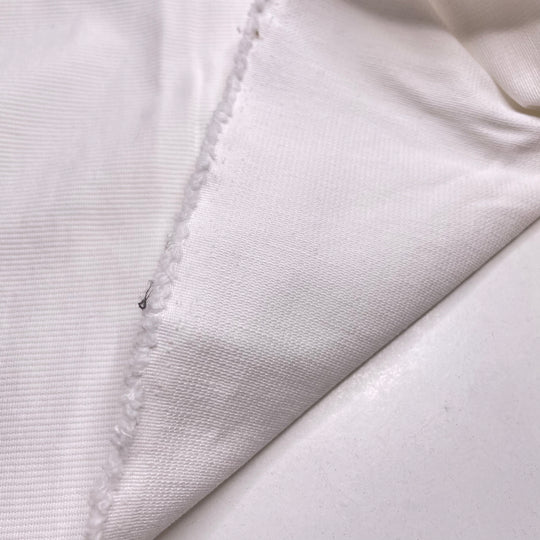 House Painter Overalls - Ribbed Texture Twill Weave Cotton Woven - White - 2.6M Bundle