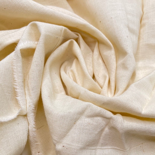 Pattern Development By Hand - Gauze Cotton Woven - Light Beige - 4.2M Bundle
