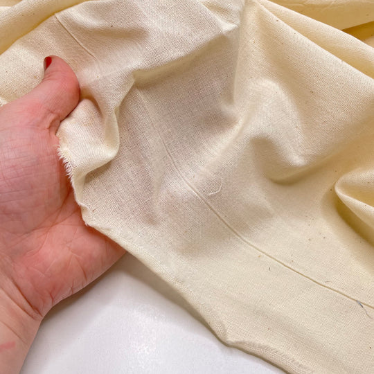 Pattern Development By Hand - Gauze Cotton Woven - Light Beige - 4.2M Bundle