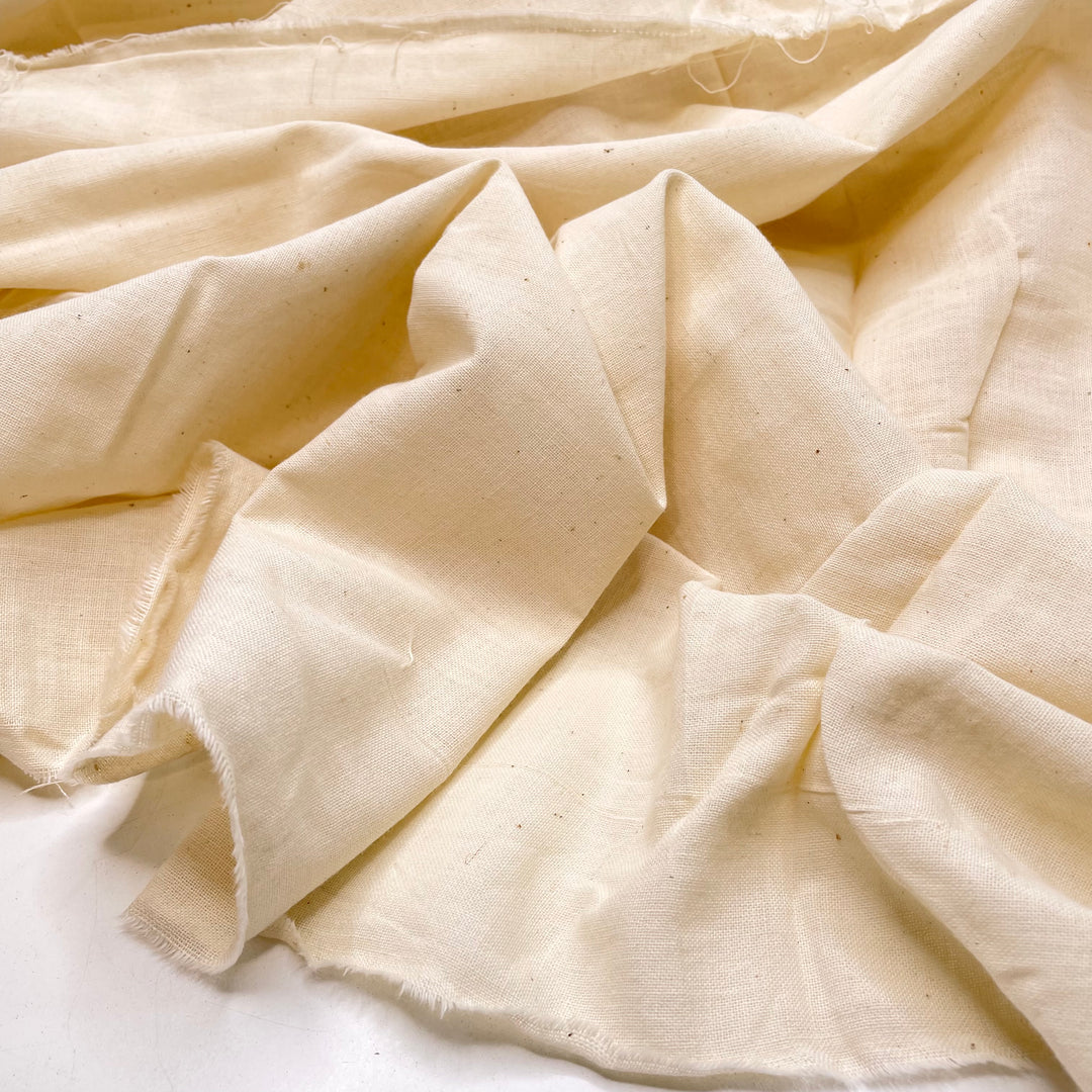 Pattern Development By Hand - Gauze Cotton Woven - Light Beige - 4.2M Bundle