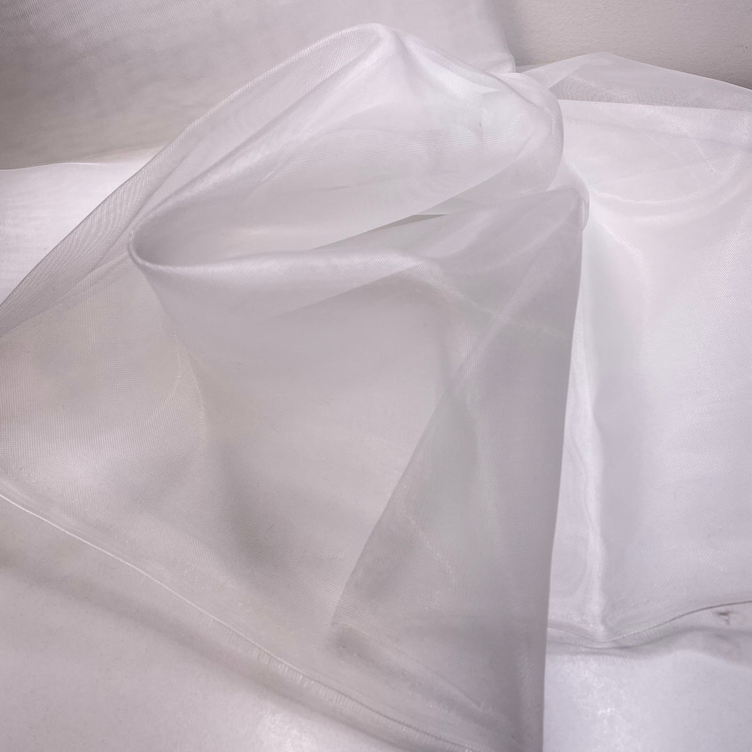 Candlelit Dinner At Home - Mesh Nylon Woven - White - Bundles