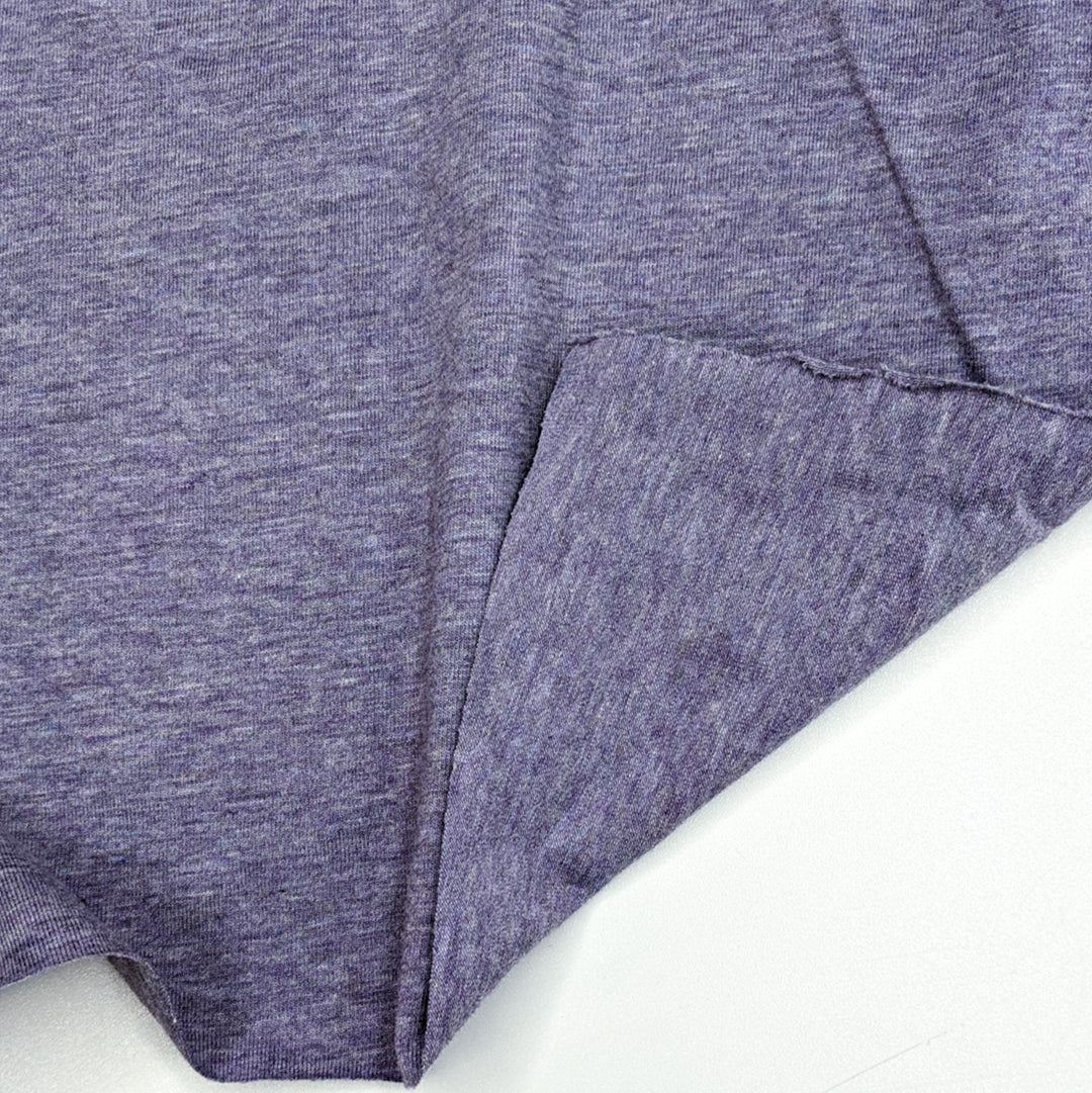 Taro Milk Powder - Jersey Cotton Knit - Grey/Purple - 1.1M Bundle