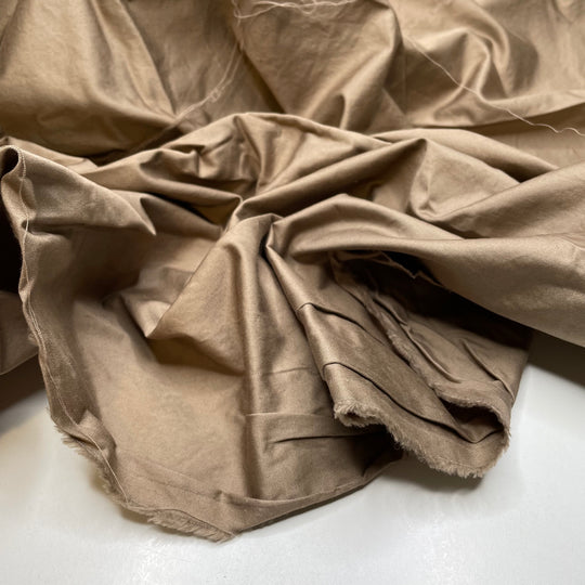 Lucky Shell Rock - Sateen Cotton Woven - Beige - 1.1M Bundle