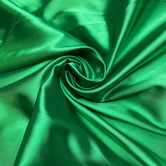 Luscious Palm Reflections - Satin Poly Woven - Green - 5M Bundle