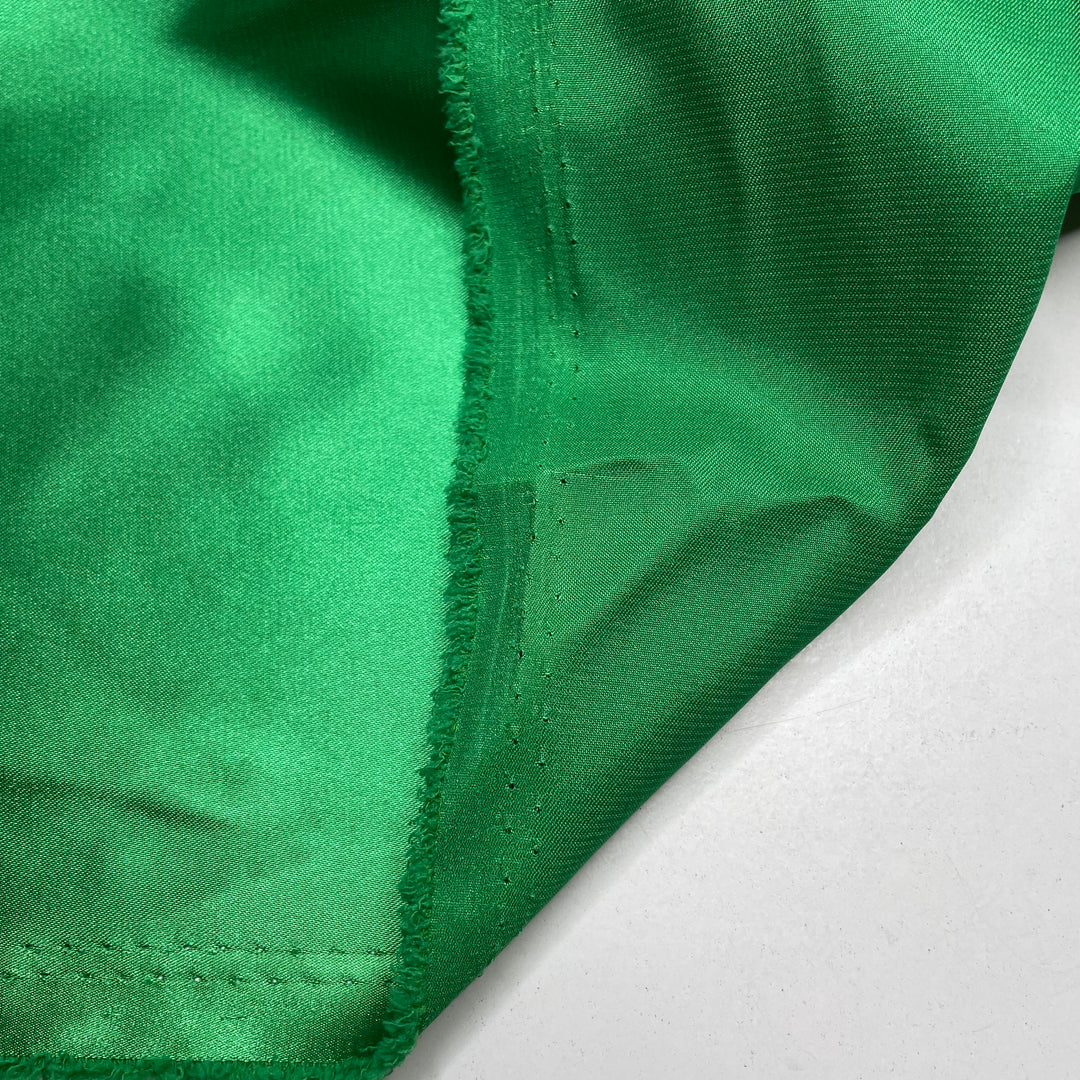 Luscious Palm Reflections - Satin Poly Woven - Green - 5M Bundle
