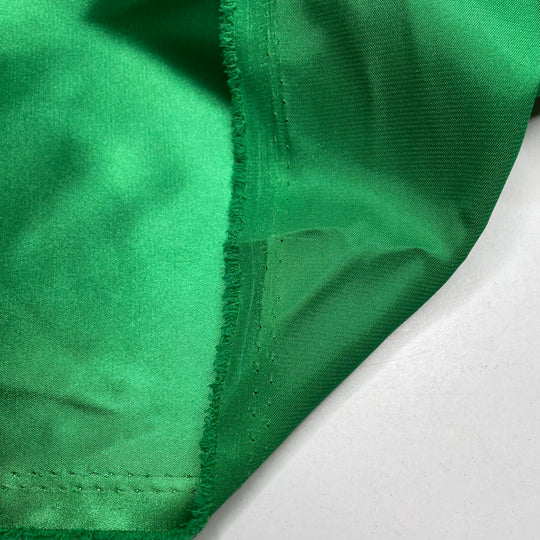 Luscious Palm Reflections - Satin Poly Woven - Green - 5M Bundle