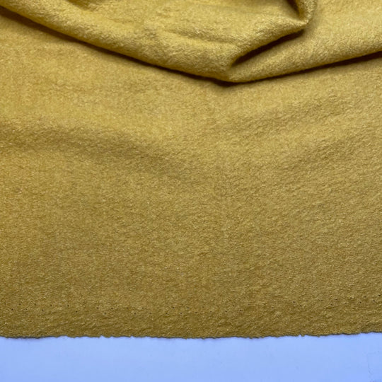 Delilah - Boiled Wool Wool Woven - Yellow - 0.45M Bundle