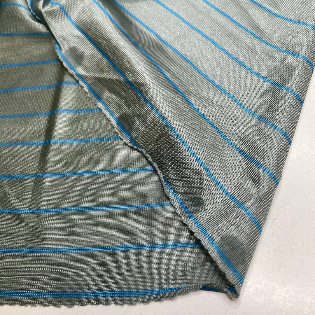 UB - Dont Sweat The Small Things - Poly Knit - Blue/Grey Stripes - 2M Bundle