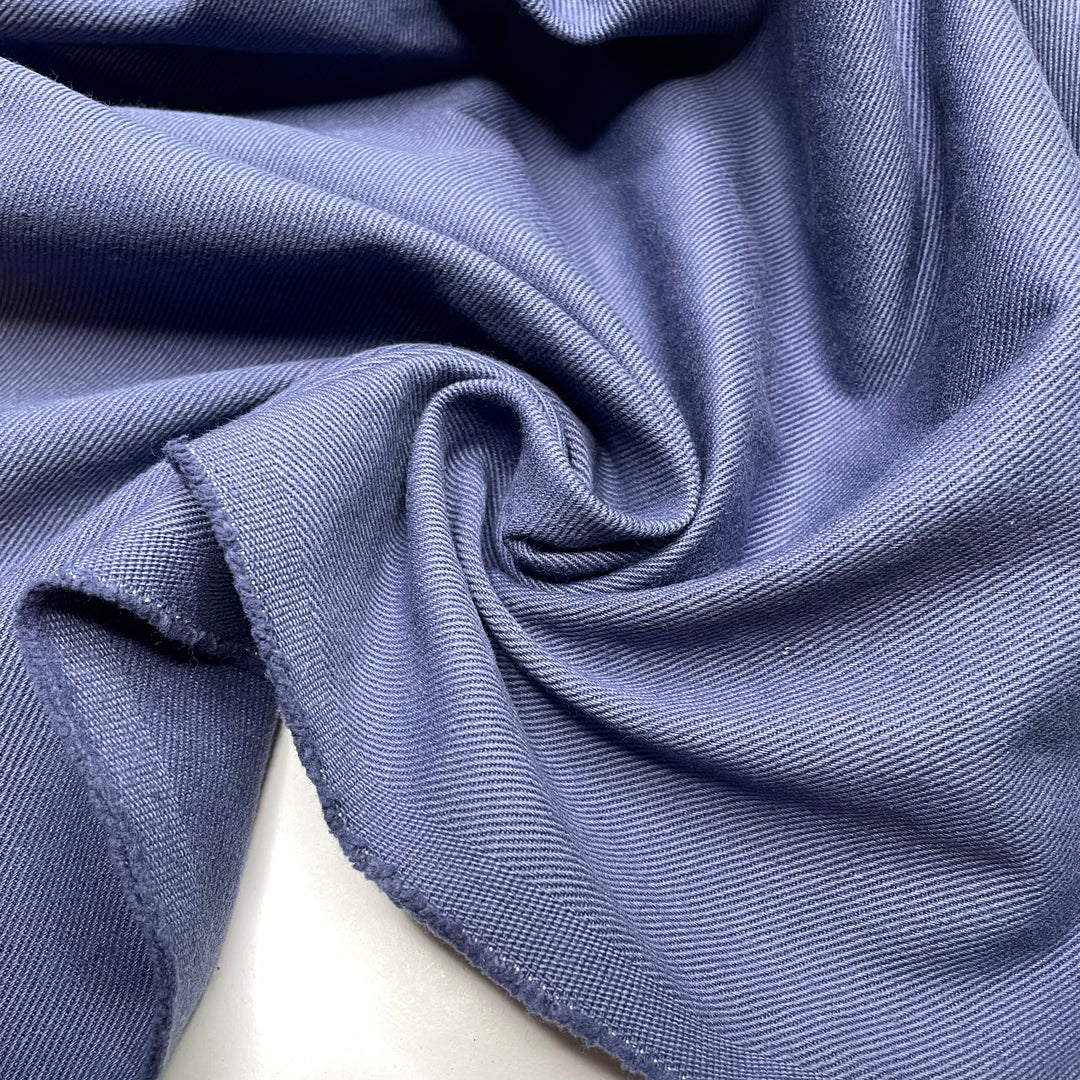 Groundhog Keeper - Twill Weave Cotton Woven - Grey/Blue - 1.4M Bundle