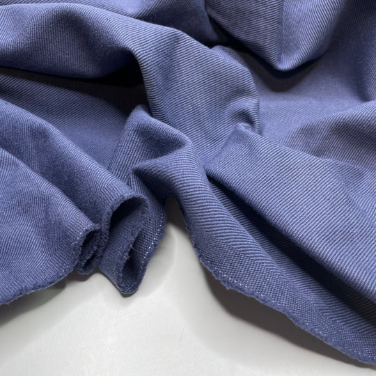 Groundhog Keeper - Twill Weave Cotton Woven - Grey/Blue - 1.4M Bundle