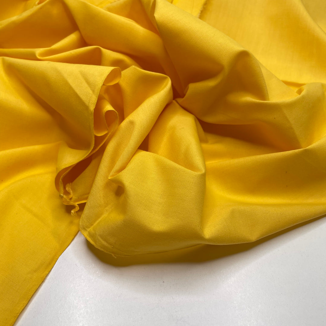 Turning Seasons - Poly/Cotton Woven - Dark Yellow - 1.2M Bundle