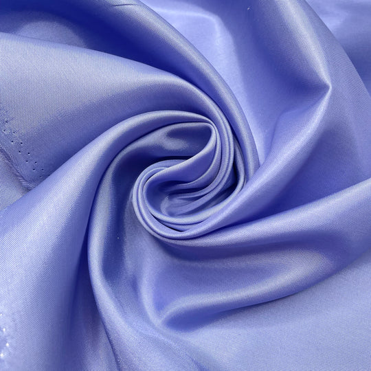 Once In A Blue Moon - Satin Poly Woven - Periwinkle - Bundles
