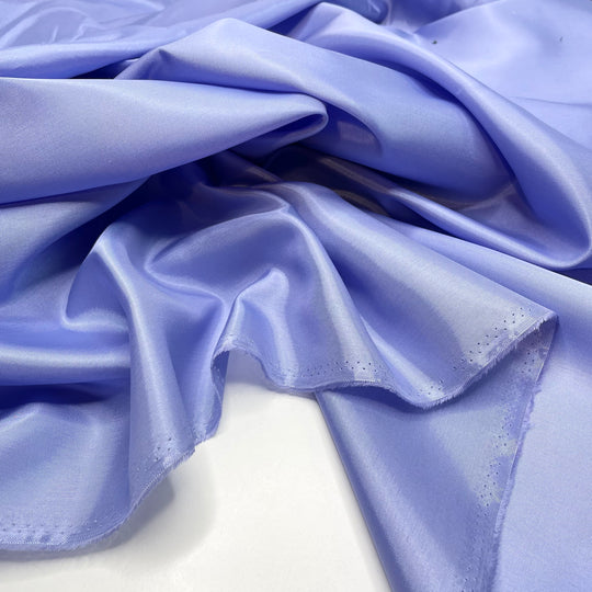 Once In A Blue Moon - Satin Poly Woven - Periwinkle - Bundles
