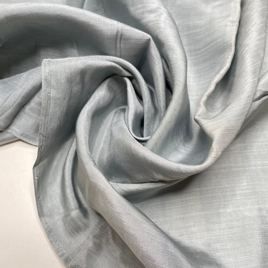 Make It Like It Was - Satin Silk Woven - Grey - 4M Bundle