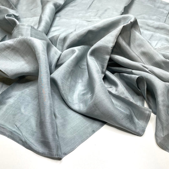 Make It Like It Was - Satin Silk Woven - Grey - 4M Bundle