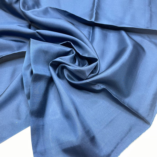 The Way I Dance With You - Satin Silk Woven - Navy - 1.85M Bundle