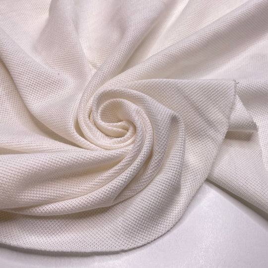 Be A Rainbow In Someones Cloud - Tubular Cotton Knit - Cream - 1.9M Bundle