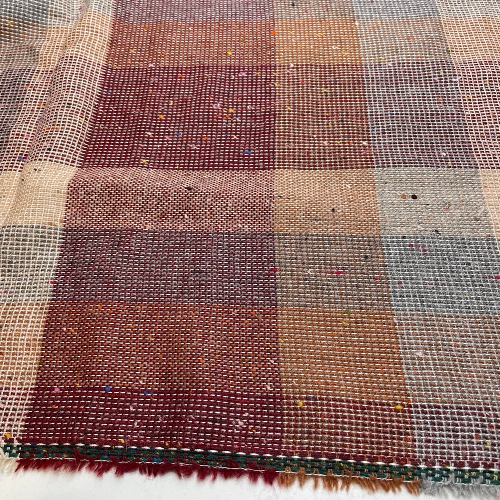 It Only Takes A Moment - Wool Woven - Burgundy Multi Plaid - 2.25M Bundle