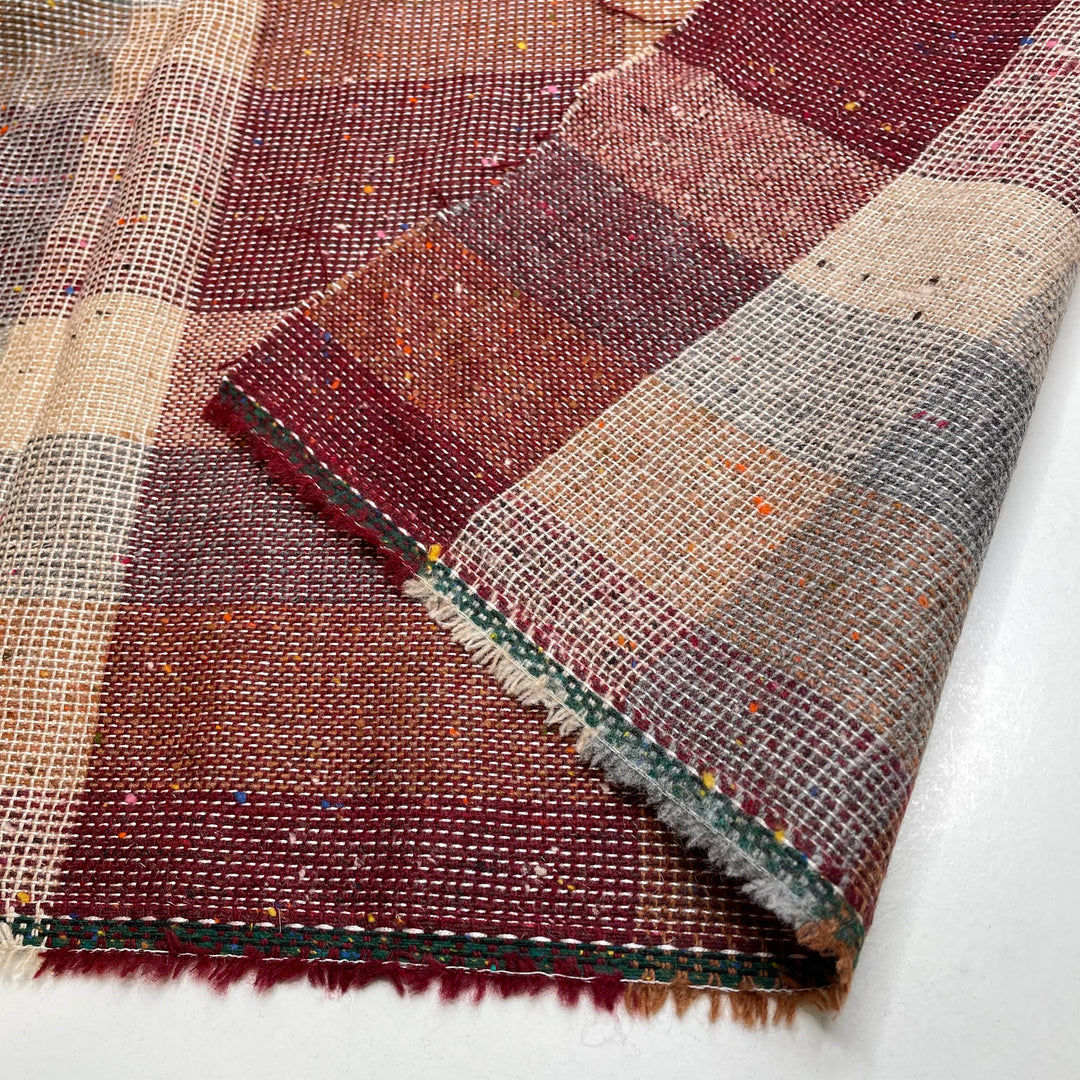 It Only Takes A Moment - Wool Woven - Burgundy Multi Plaid - 2.25M Bundle