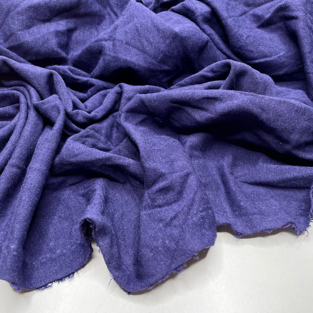 Potluck Romance - French Terry Bamboo Blend Knit - Navy - Bundles