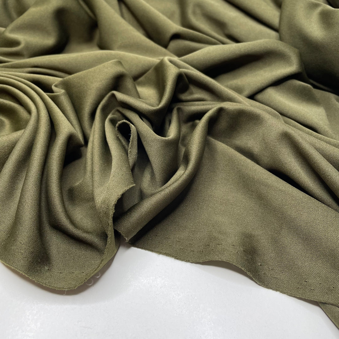 Splitting The Bill - Jersey Poly Knit - Dark Green - 1.7M Bundle