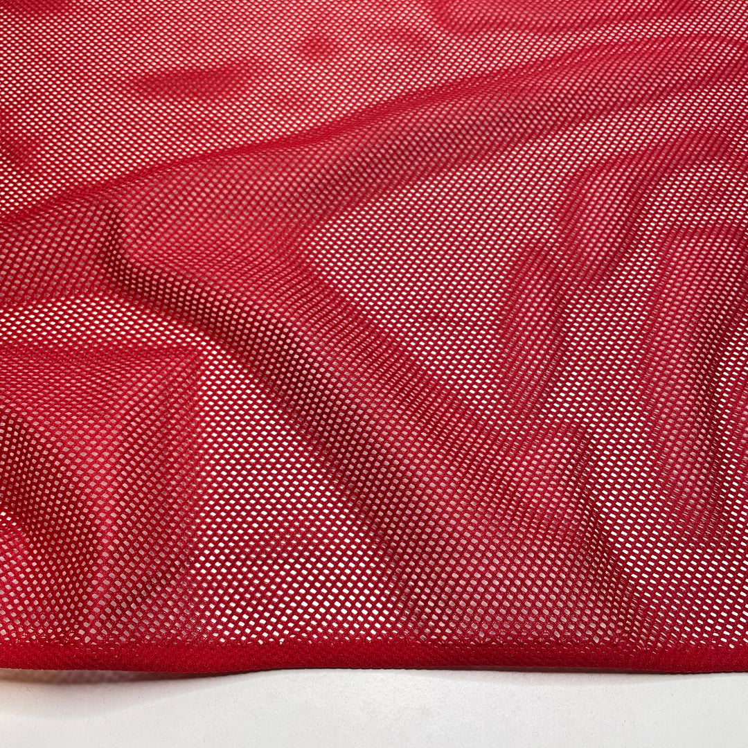 Day Date Activity - Mesh Poly Knit - Red - Bundles