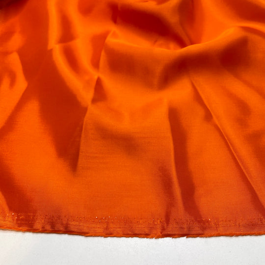 Sunset Proposal - Satin Acetate Woven - Orange - 3M Bundle