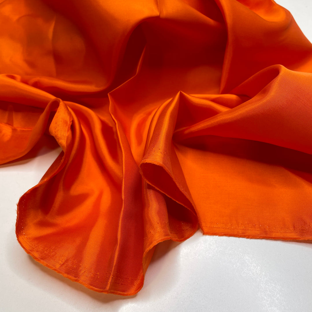 Sunset Proposal - Satin Acetate Woven - Orange - 3M Bundle