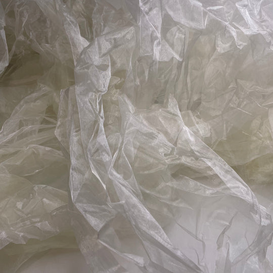 Sashay Shante - Organza Nylon Woven - Cream - 4.75M Bundle