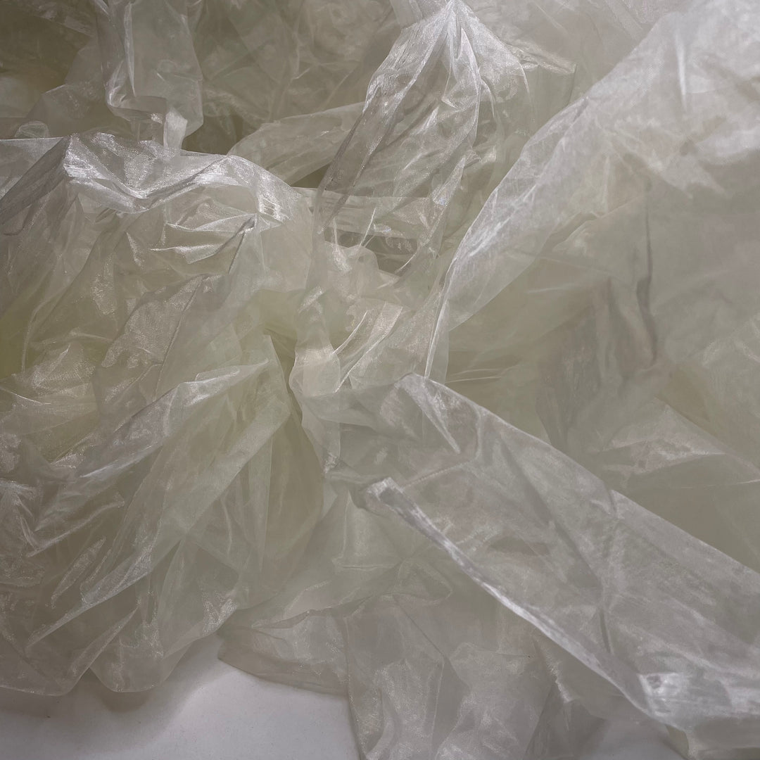 Sashay Shante - Organza Nylon Woven - Cream - 4.75M Bundle
